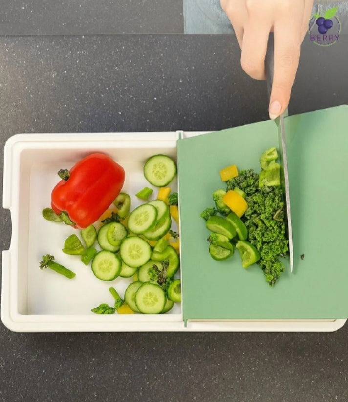 Chop and Wash Multi Functional basket and cutting board