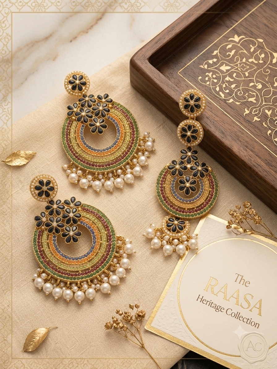 Nauratan Gold Plated Set