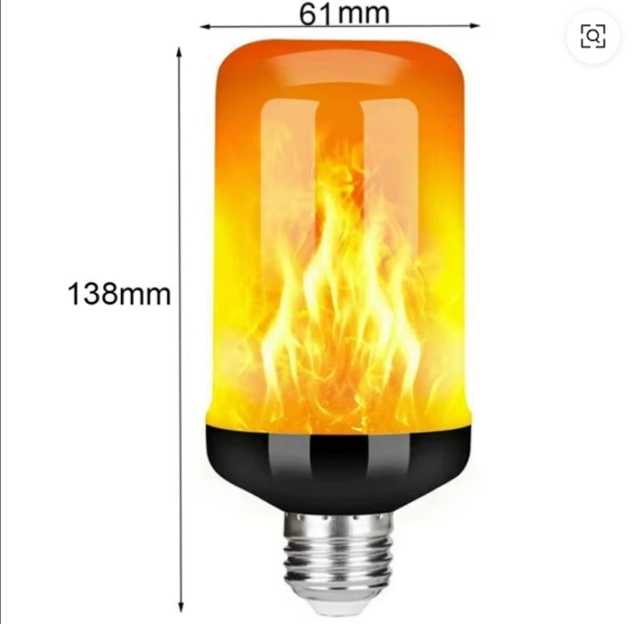 Flame lights(Pair of 2) warm