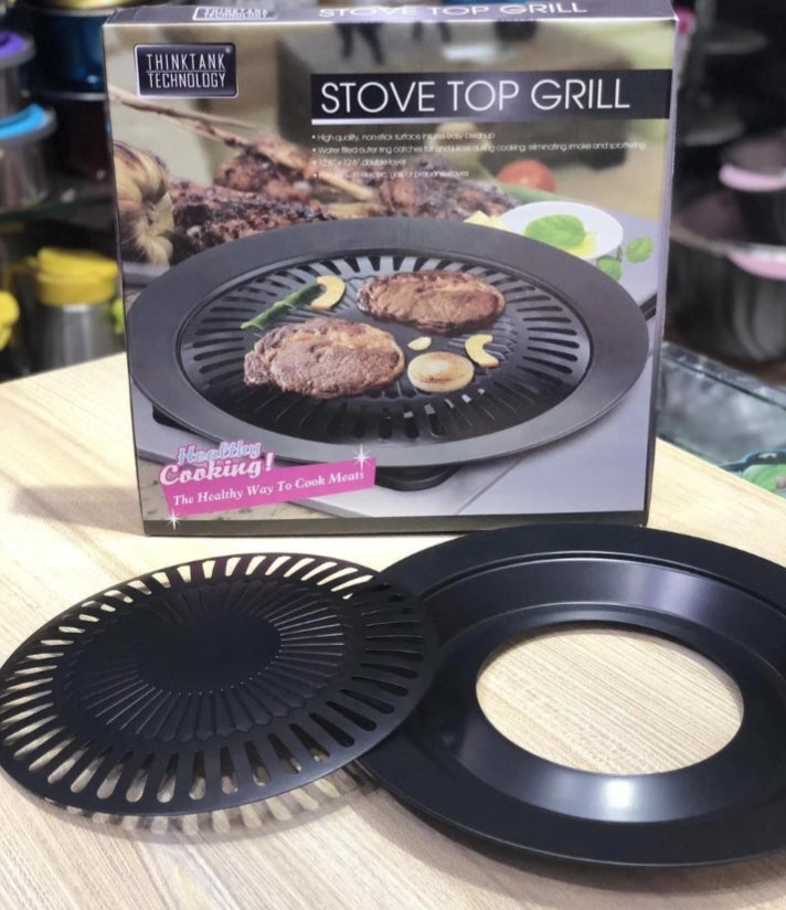 Smokeless BBQ Grill Pan