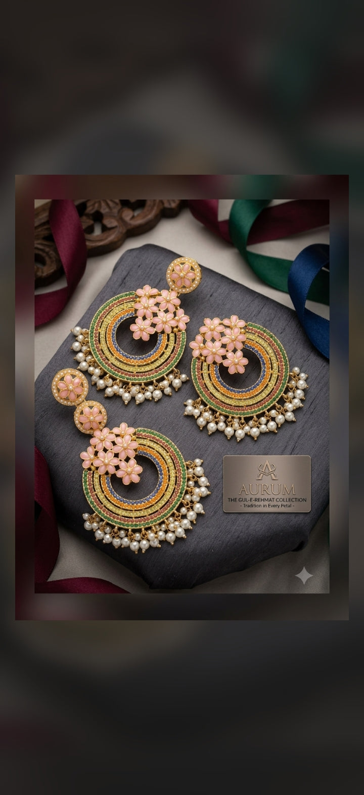 Nauratan Gold Plated Set