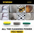 Synoshi electric spin scrubber