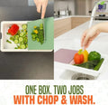 Chop and Wash Multi Functional basket and cutting board