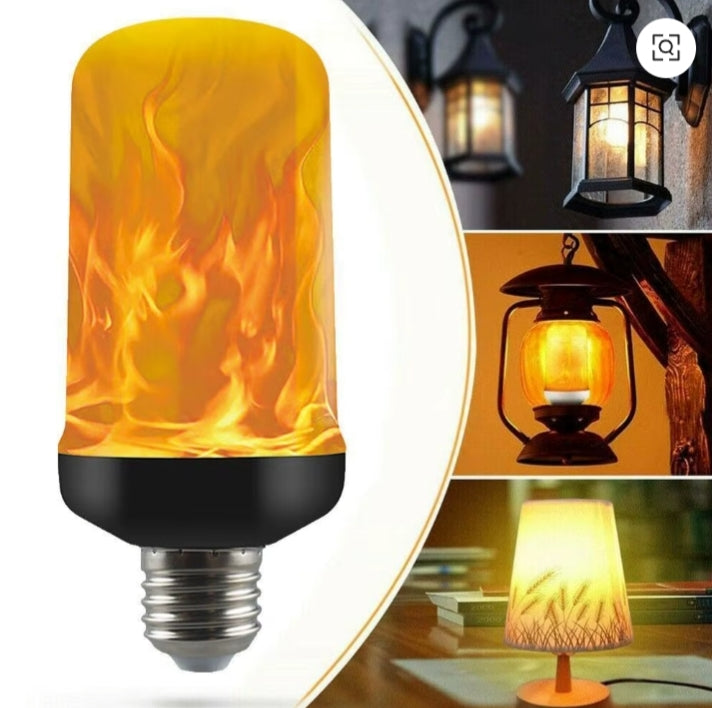 Flame lights(Pair of 2) warm